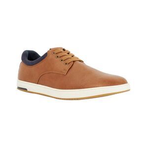Dune London Mens Tamsen Lace Up Sneakers / Tan
